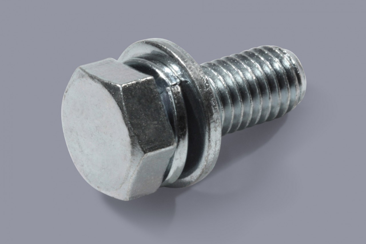 DIN 6900-3 Z4-1 DIN 933 - Hexagon head SEMS screws with split lock washer + flat washer