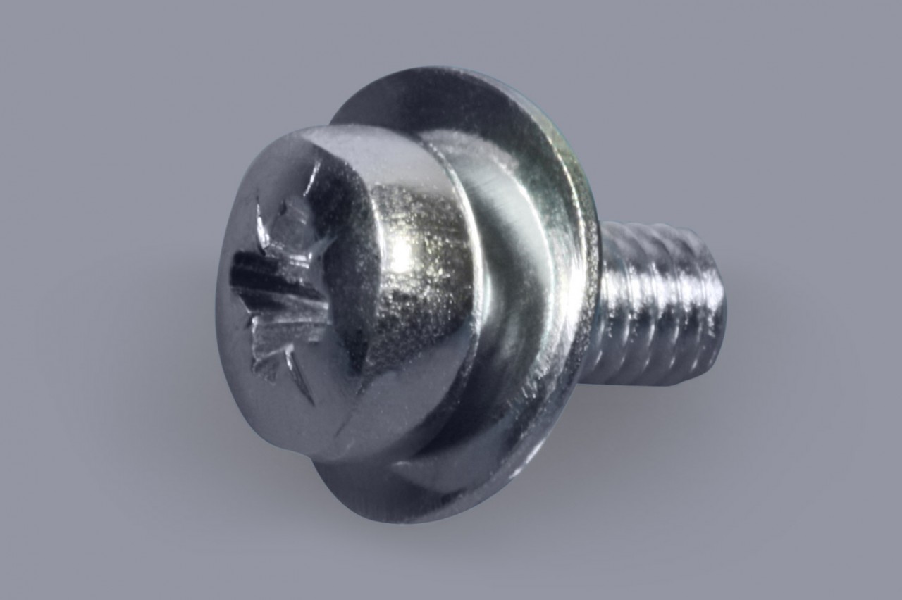 DIN 6900-2 Z3 - Pozidriv SEMS screws with waved spring washer