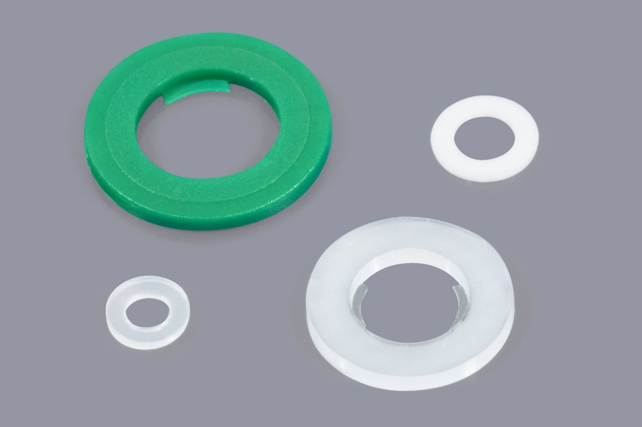 DIN 433 / ISO 7092 - Distanzscheiben aus Kunststoff und Gummi
