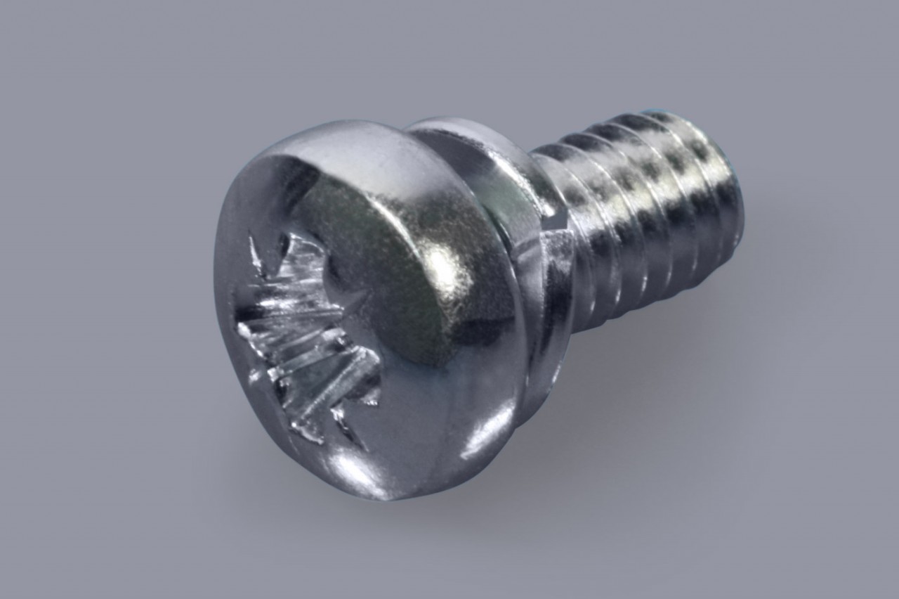 DIN 6900-3 Z4 - Pozidriv SEMS screws with split lock washer